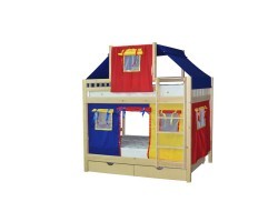 Кровать детская игровая двухъярусная Скворушка-2
