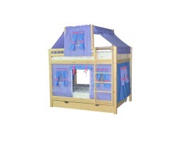 Кровать детская игровая двухъярусная Скворушка-3