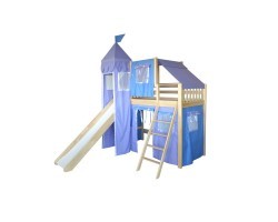 Детская кровать чердак для мальчика Рыцарь - 4