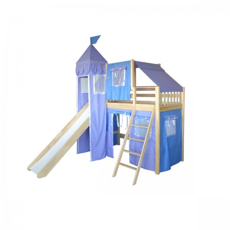 Детская кровать чердак для мальчика Рыцарь - 4, МЕБЕЛЬ ХОЛДИНГ