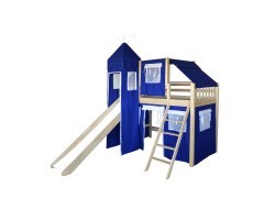 Кровать чердак с игровой зоной для мальчика Рыцарь-5