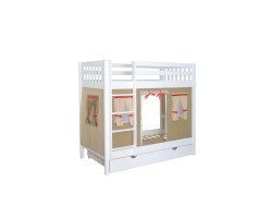 Кровать с окошком Галчонок