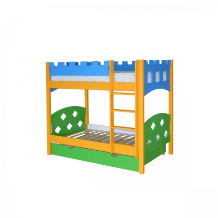 Двухъярусная кровать замок Ланцелот, МЕБЕЛЬ ХОЛДИНГ