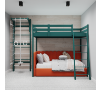 Кровать чердак, мягкая кровать и спорткомплекс