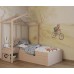 Кровать домик низкая, Bambini Letto