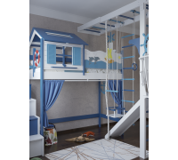 Кровать - чердак морская 