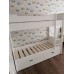 Детская двухъярусная кровать с выкатными ящиками, Bambini Letto