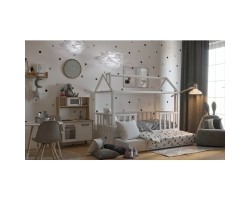 Кровать - домик Мечтатель с бортиком