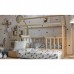 Кровать - домик Мечтатель с бортиком, Bambini Letto