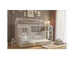 Кровать - домик Мечтатель с окошком