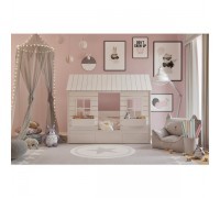 Кровать - домик низкий Теремок