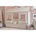 Кровать - домик низкий Теремок, Bambini Letto