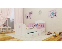 Детская кровать Сердечко
