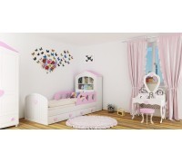Детская кровать домик Сердечко