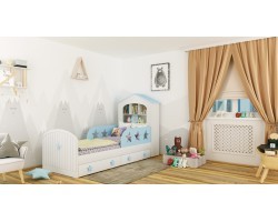 Детская кровать домик Звёзды