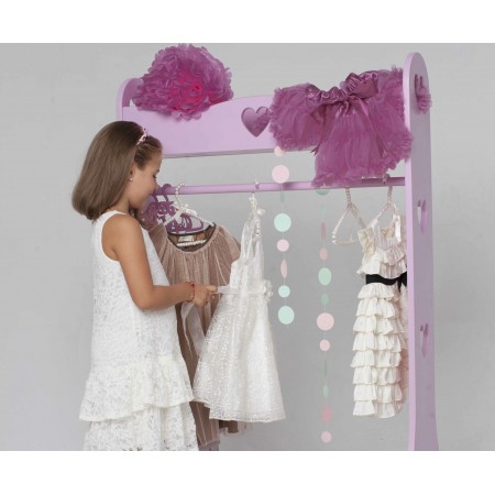 Детский напольный гардероб Сердечки, Bambini Letto