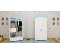 Детский шкаф двухстворчатый Звёзды