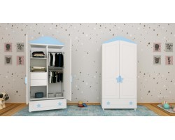 Детский шкаф двухстворчатый Звёзды