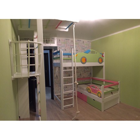 Детская комната для мальчика и девочки, Bambini Letto