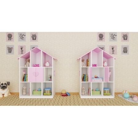 Детский стеллаж домик Сердечко, Bambini Letto