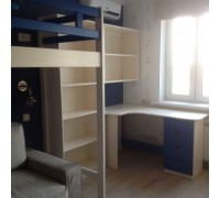 Стол письменный угловой с тумбой