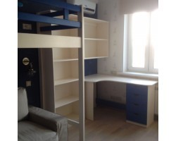 Стол письменный угловой с тумбой