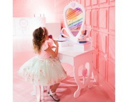 Детский туалетный столик Сердечко