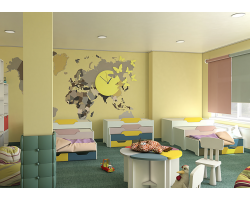 Выкатные кровати для детских садов