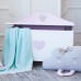 Ящик для игрушек Сердечко, Bambini Letto