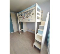 Кровать чердак Самолет