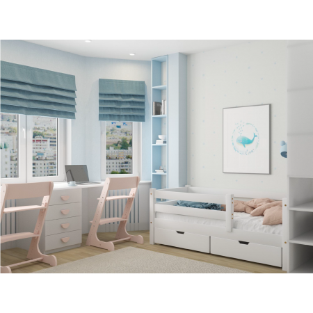 Детская кровать с бортиком, Bambini Letto