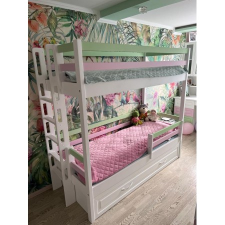 Двухъярусная кровать из сосны, Bambini Letto