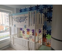 Двухъярусная кровать Самолет