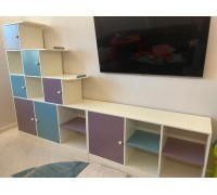 Детский стеллаж и тумба под ТВ