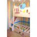 Кровать двухъярусная Замок, Bambini Letto