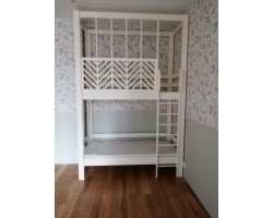 Детская двухъярусная кровать с высокими бортиками