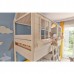 Кровать - домик высокий Теремок, Bambini Letto