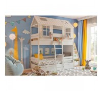 Кровать - домик высокий Теремок