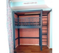 Кровать - чердак со спорткомплексом