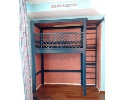 Кровать - чердак со спорткомплексом