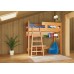 Кровать чердак из массива сосны, Bambini Letto