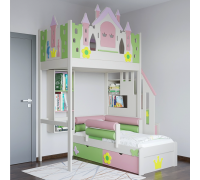 Кровать замок