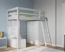 Кровать чердак