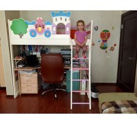 Кровать чердак Золушка