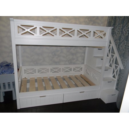 Двухъярусная кровать в стиле прованс, Bambini Letto