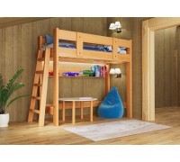 Кровать чердак из массива