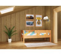 Кровать Ранчо с бортиками