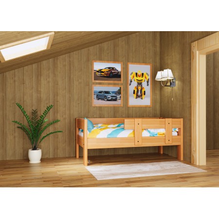 Кровать Ранчо с бортиками, Bambini Letto