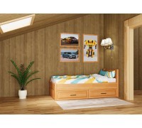 Кровать детская из массива