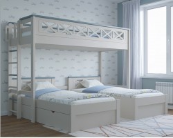 Кровать для троих детей